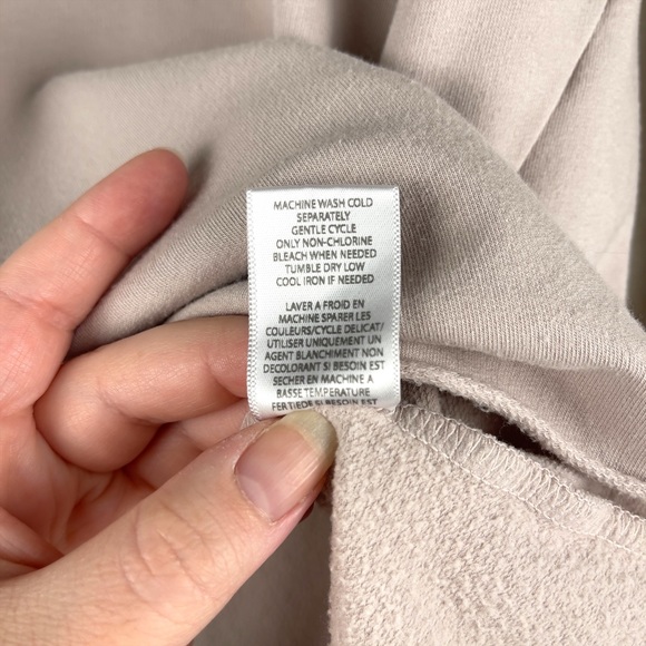 NSF blush long sleeve tee shirt blouse size small - Picture 5 of 12